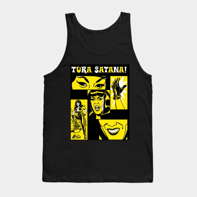 Tura Satana! by Mitch O'Connell Tank Top by Tura Satana Inc